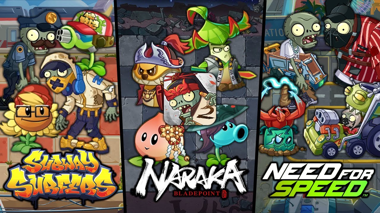 LAS COLABORACIONES OFICIALES DE PVZ