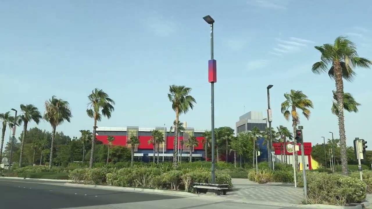 Dubai Parks and Resorts to Majan | 4K drive