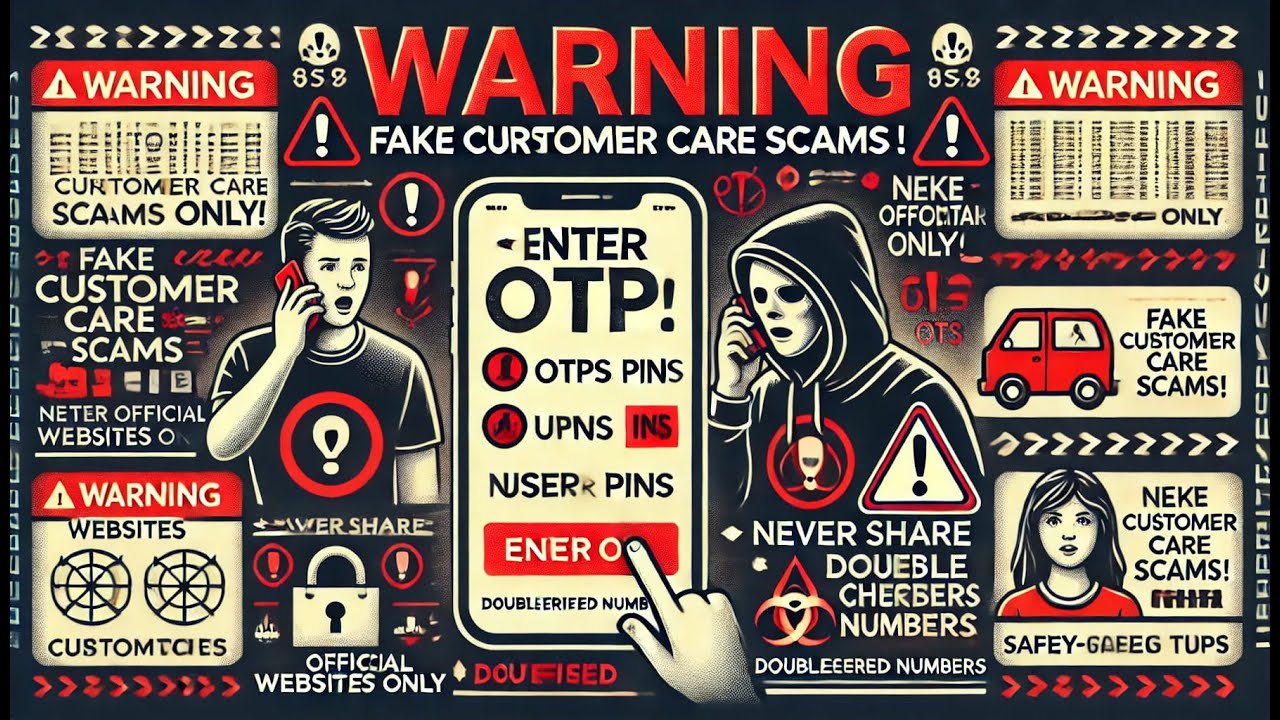 🚨 Fraud Alert! Beware of Fake Customer Care Numbers! 🚨