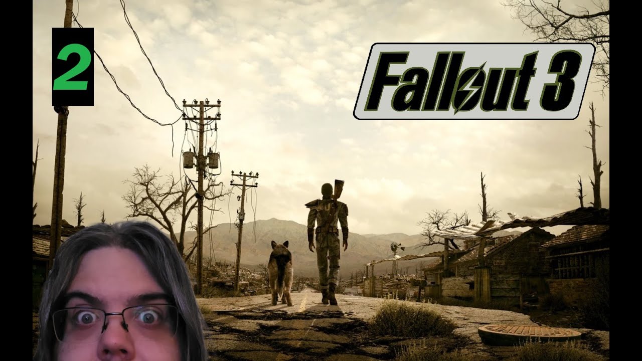 Fallout 3 - Ep. 2 - WHAT IS THIS, A TOWN FOR ANTS?! #fallout3