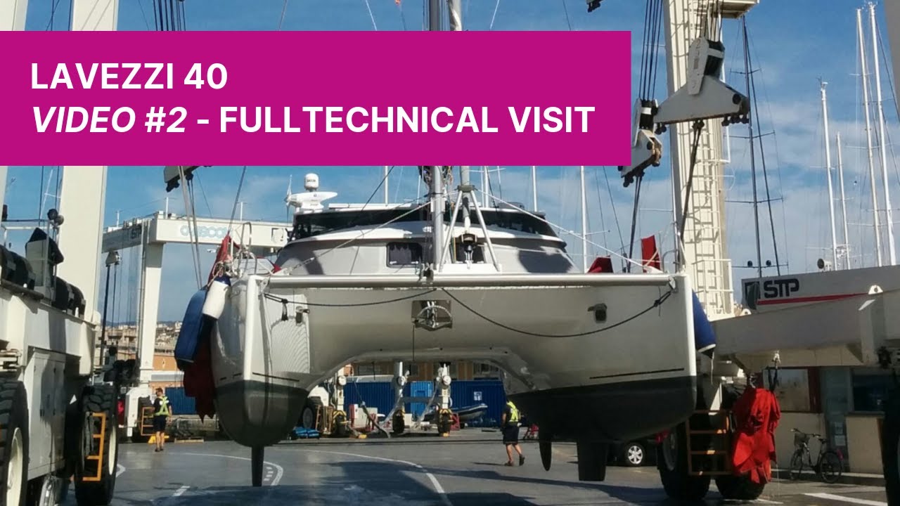 SOLD! Maia full walkthrough with owner Laurent - Lavezzi 40 from 2005 on sale in Tahiti