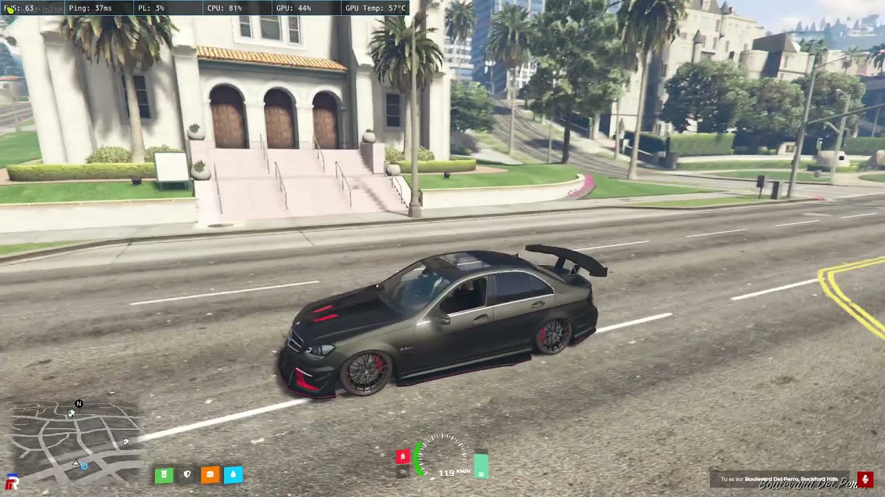 Ocho - Course poursuite #3 GTA RP Fratlite