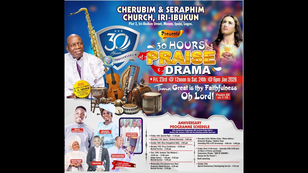 Cherubim & Seraphim Church, Dew Of Blessing.