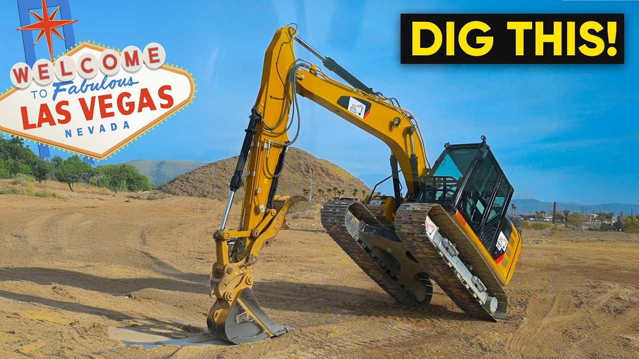 We Tried the CRAZIEST Heavy Equipment Playground in Las Vegas!