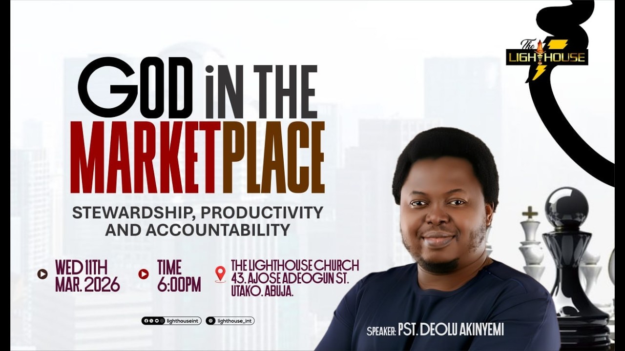 Wednesday Service II 11th March II God In The Market Place