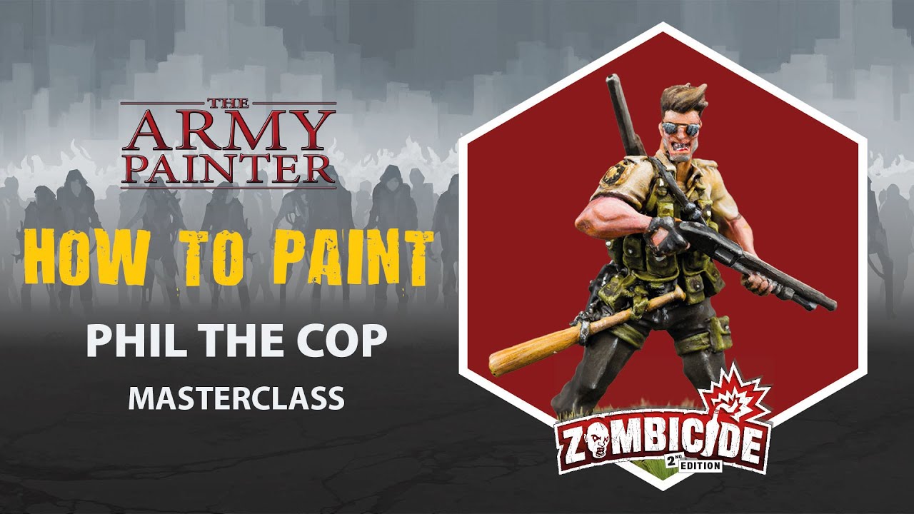 How To Paint: Phil the Cop, Masterclass Tutorial