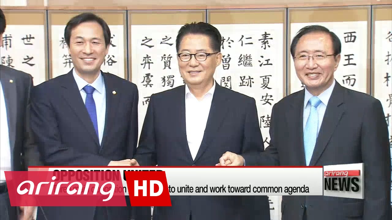 Opposition parties vow to unite for common agenda