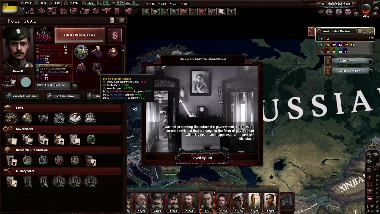 ALEXEI LIVES (No Taboritsky ,Collapsing World mod)