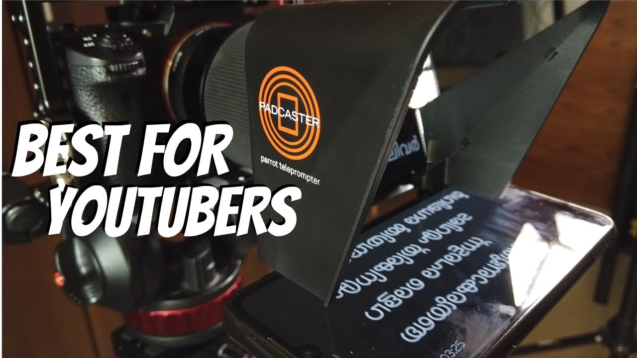 Parrot teleprompter | Padcaster_the best for YouTubers | Malayalam Review