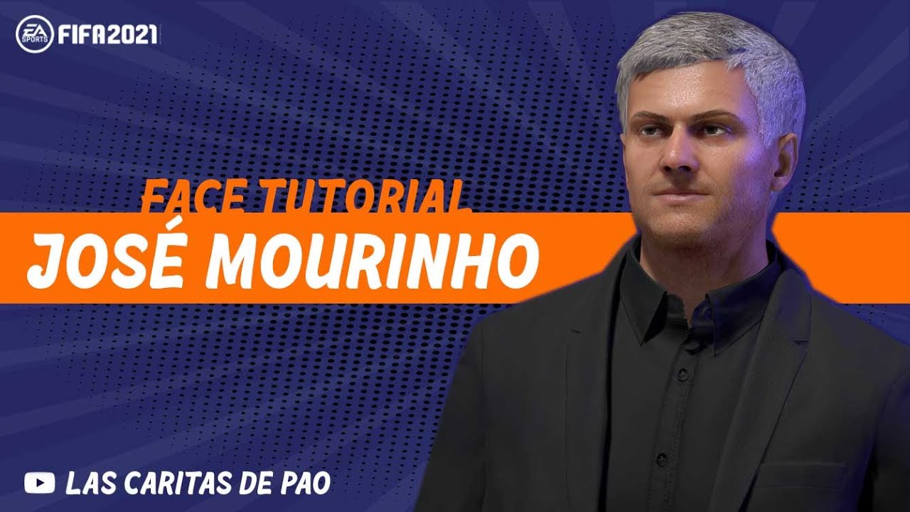 José Mourinho FACE FIFA 21 lookalike CAREER MODE | DT | MANAGER