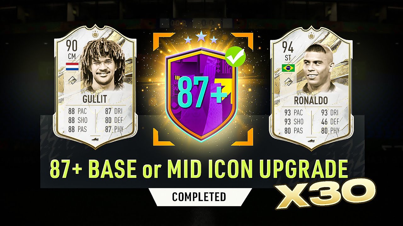 FIFA 23 30 x Guaranteed 87+ Base or Mid Icon Packs!