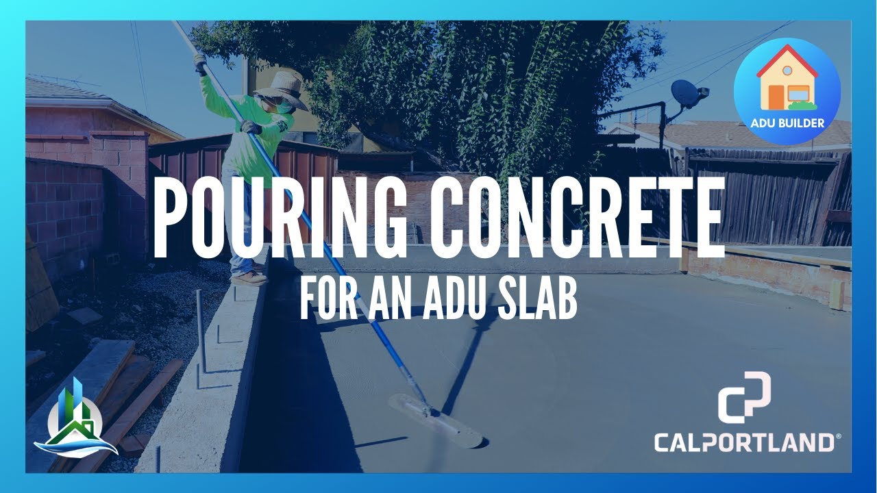 Pouring Concrete for ADU Slab | Torrance ADU Project Update 🏠