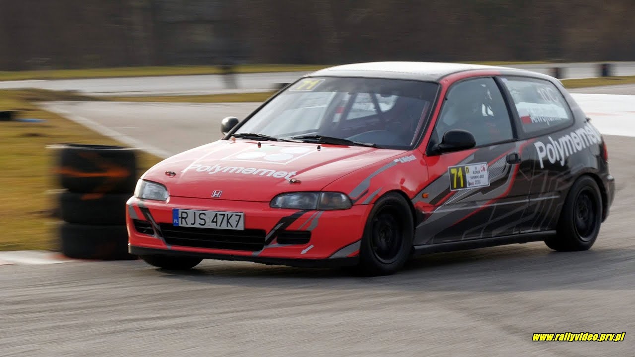 Wojtunik Adam - Honda Civic - SuperOES 3 Runda Tor Kielce 18-03-2023