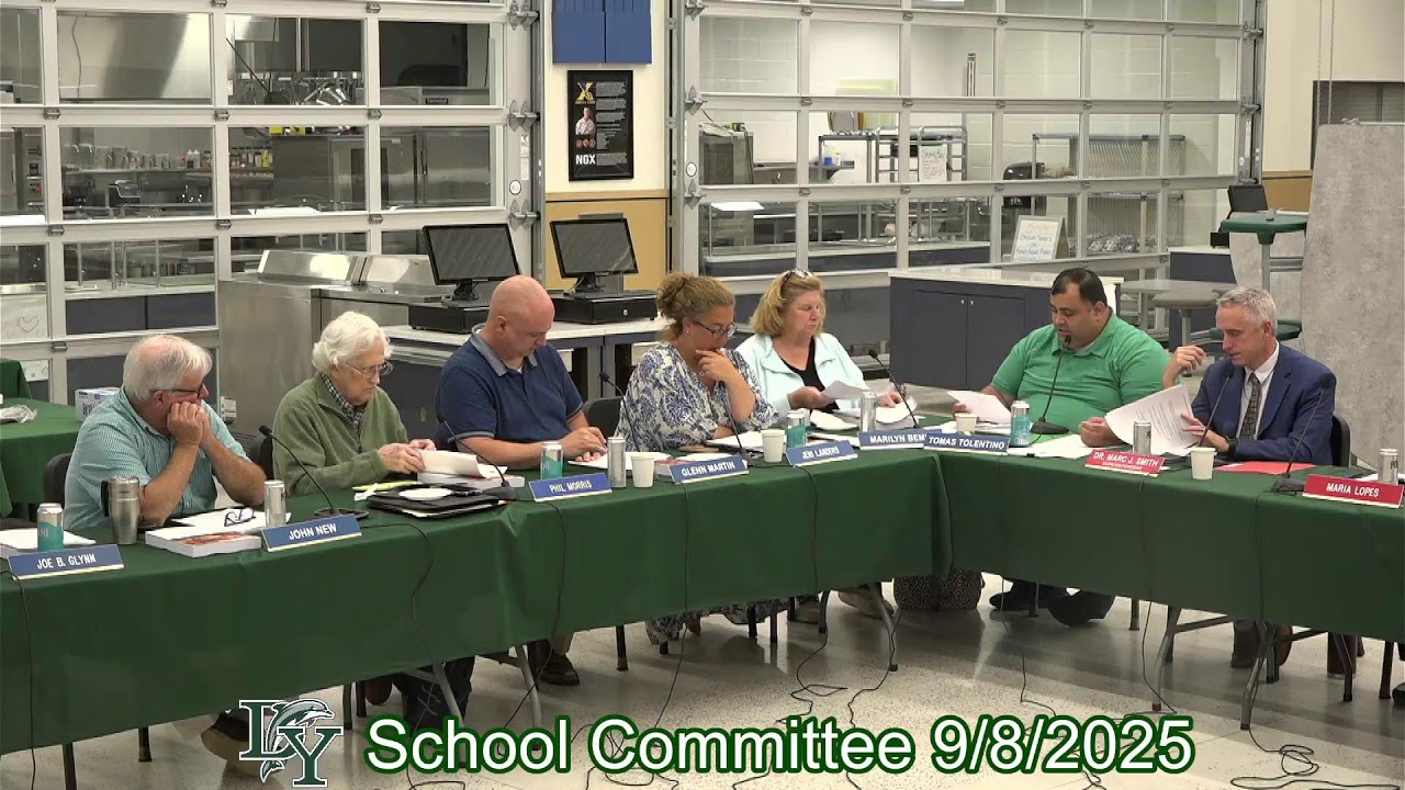 DYRSD School Committee Meeting 9/8/2025