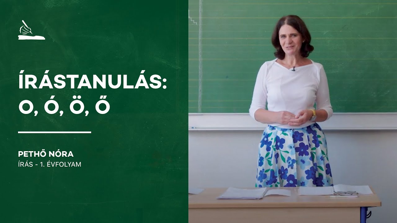 Írástanulás: O, Ó, Ö, Ő (nagybetűk írása) | Pethő Nóra