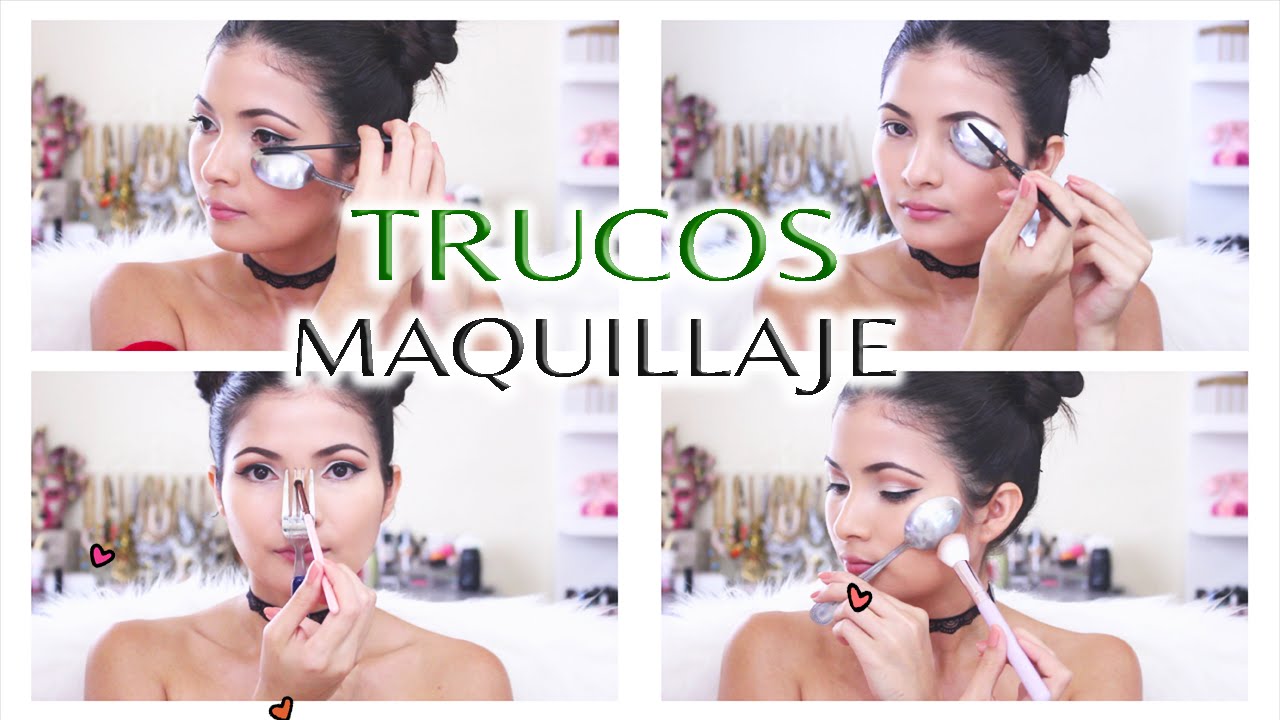 Probando Trucos Raros De Belleza 🥄🍴 Maquillaje hacks 💄🦄 Bessy Dressy