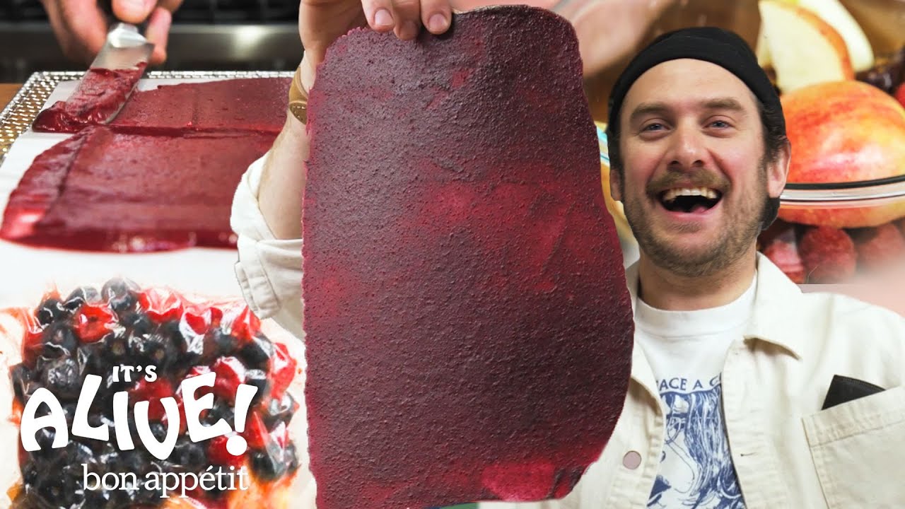 Brad Makes Fermented Fruit Leather | It's Alive | Bon Appétit