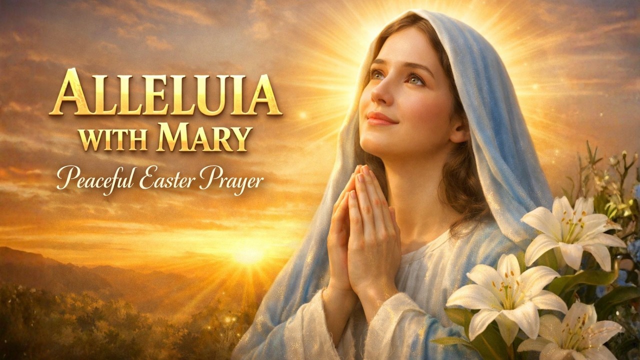 Easter Songs with the Virgin Mary 🙏 Peaceful Catholic Worship to Feel Hope and Grace🌹Marian Music