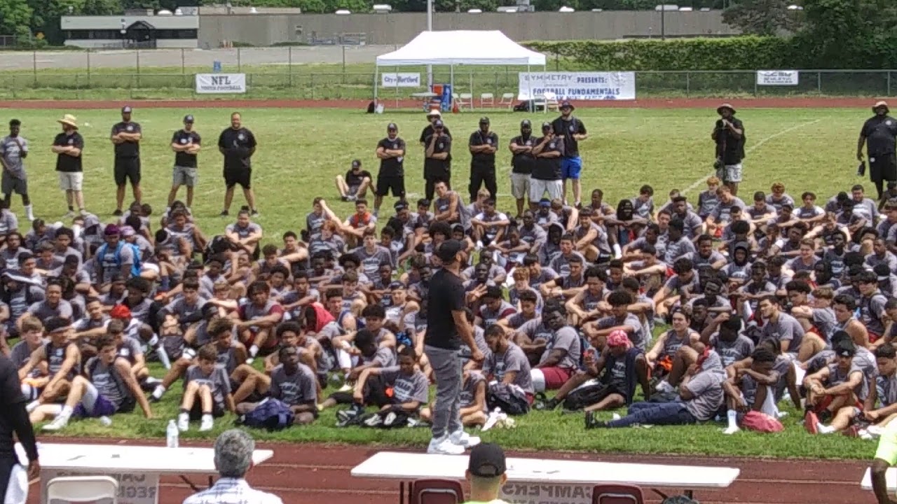Carmine Mangini Camp 2019 at Buckley High School