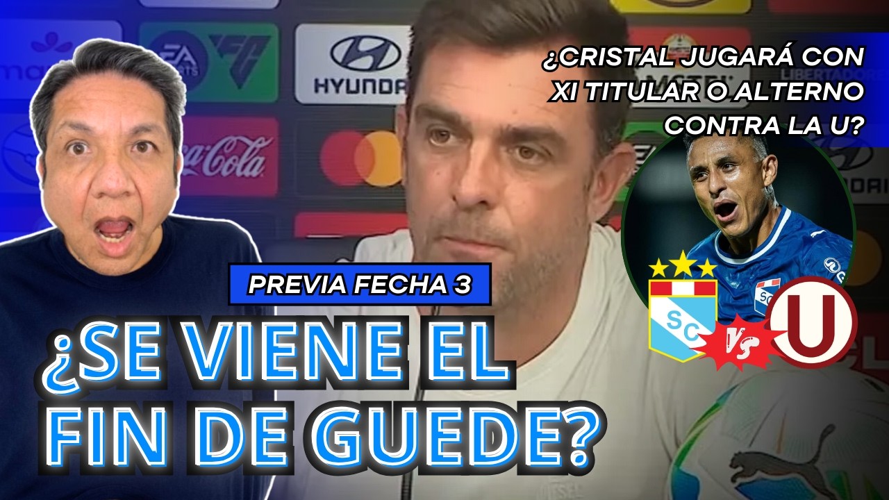 ¿GUEDE SE IRÁ DE ALIANZA LIMA? Sporting Cristal vs Universitario: previa fecha 3 de Vicente Cisneros