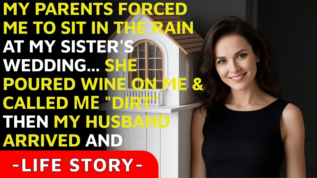 My Parents Forced Me To Sit In The Rain At My Sister’s Wedding & My Poor Husband Fired The Groom...