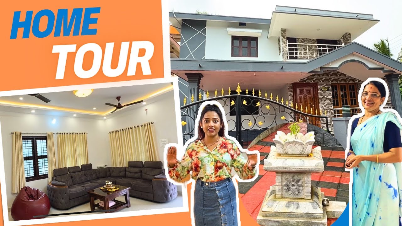Namma ಕನಸಿನ Mane 🏡 Home Tour 😍 Most requested video 🤗 #hometour #dailyvlog #simplehousedesign