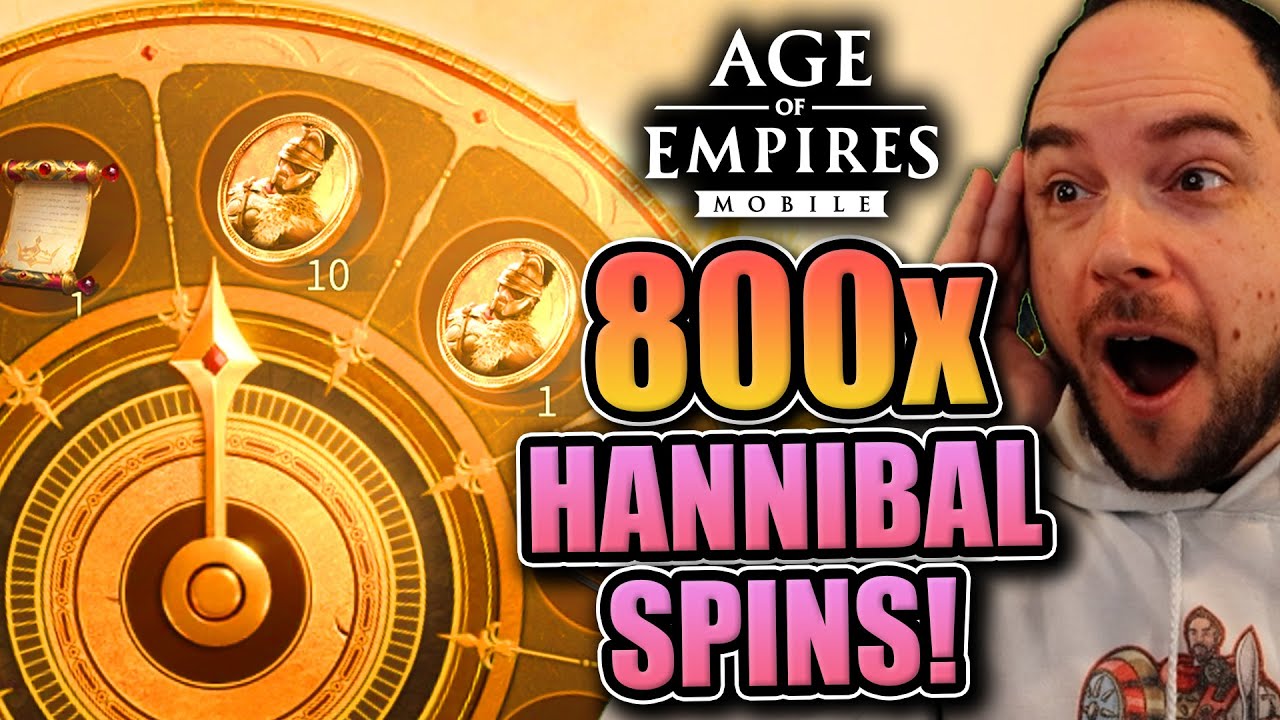 800x Hannibal & Tribhuwana spins [OP hero combo revealed] Age of Empires Mobile Legendary Advent