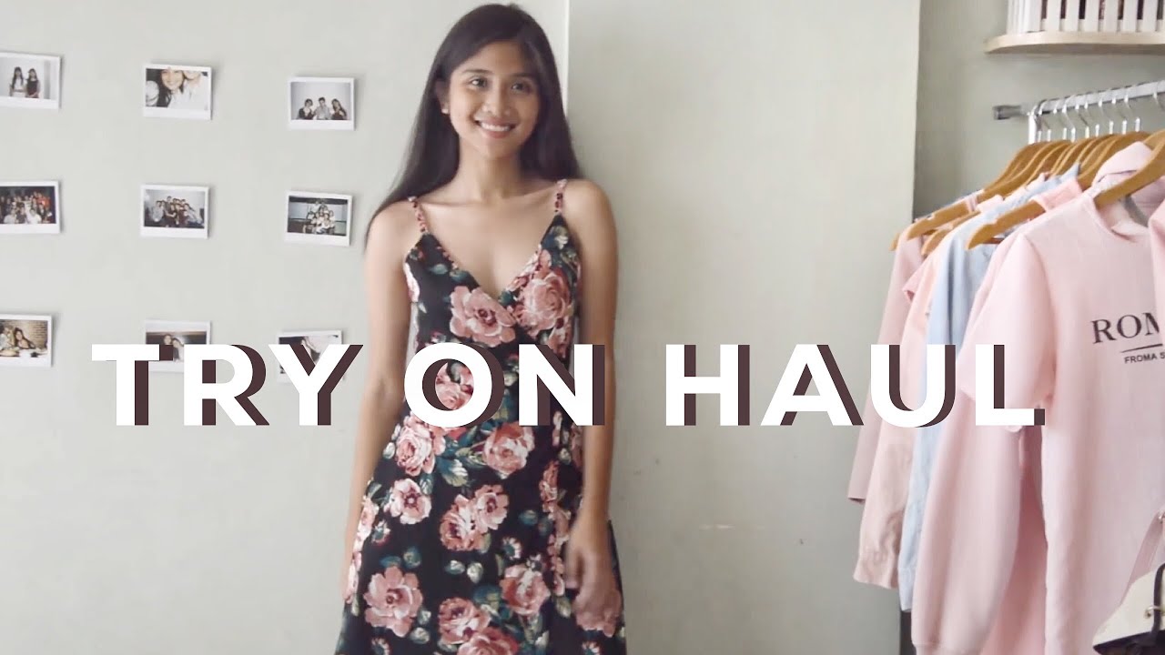 TAYTAY TRY ON CLOTHING HAUL (Philippines)