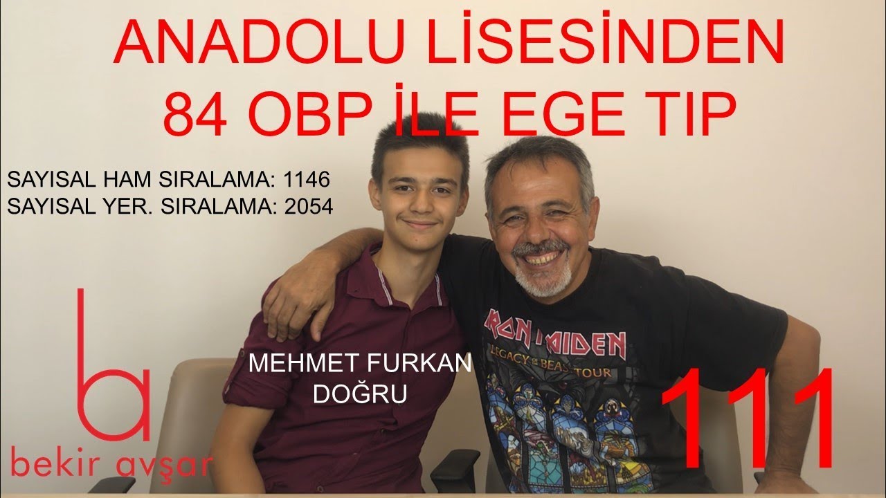 EGE TIP l BAŞARI HİKAYELERİ 111