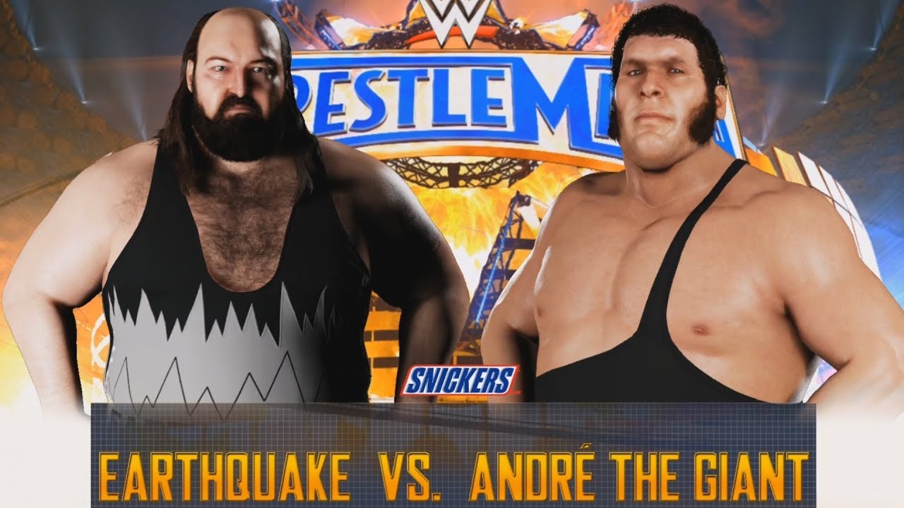 WWE 2K18 - Earthquake vs André the Giant - Gameplay (PS4 HD) [1080p60FPS]