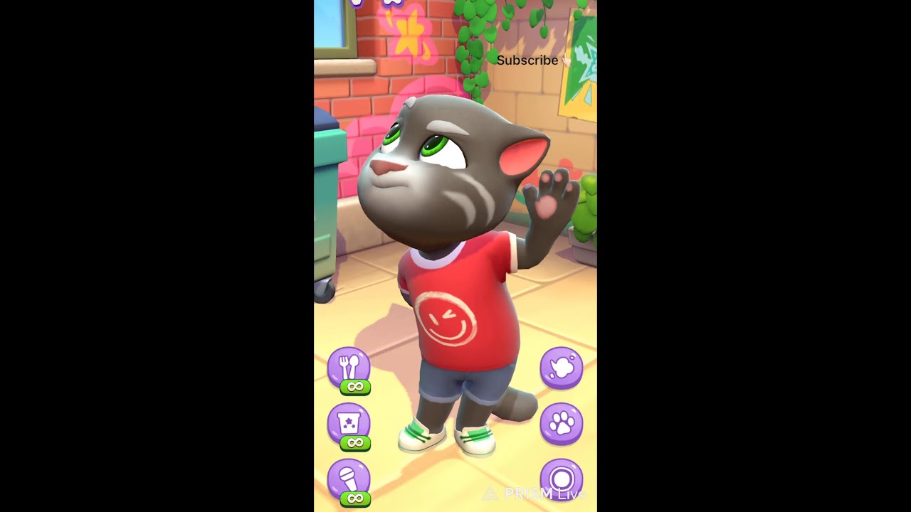 talking tom live #talkingtom #talkingtom2 #trending #live #funnycat #satisfying