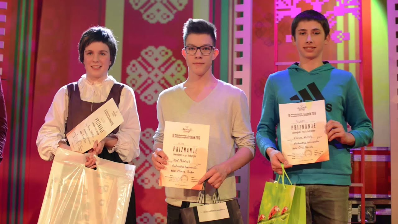 10. Mednarodno tekmovanje harmonikarjev za nagrado Avsenik 2016