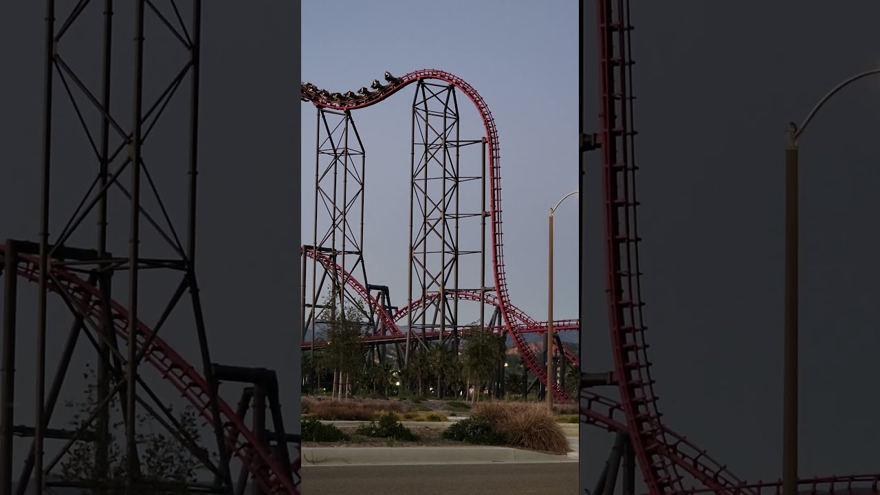 Scariest Drop in America? | X2 at Six Flags Magic Mountain