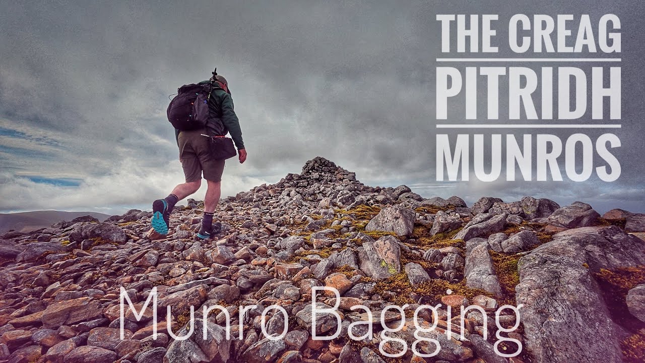 Hiking in Scotland / Munro Bagging / The Creag Pitridh Munros / Bike and Hike