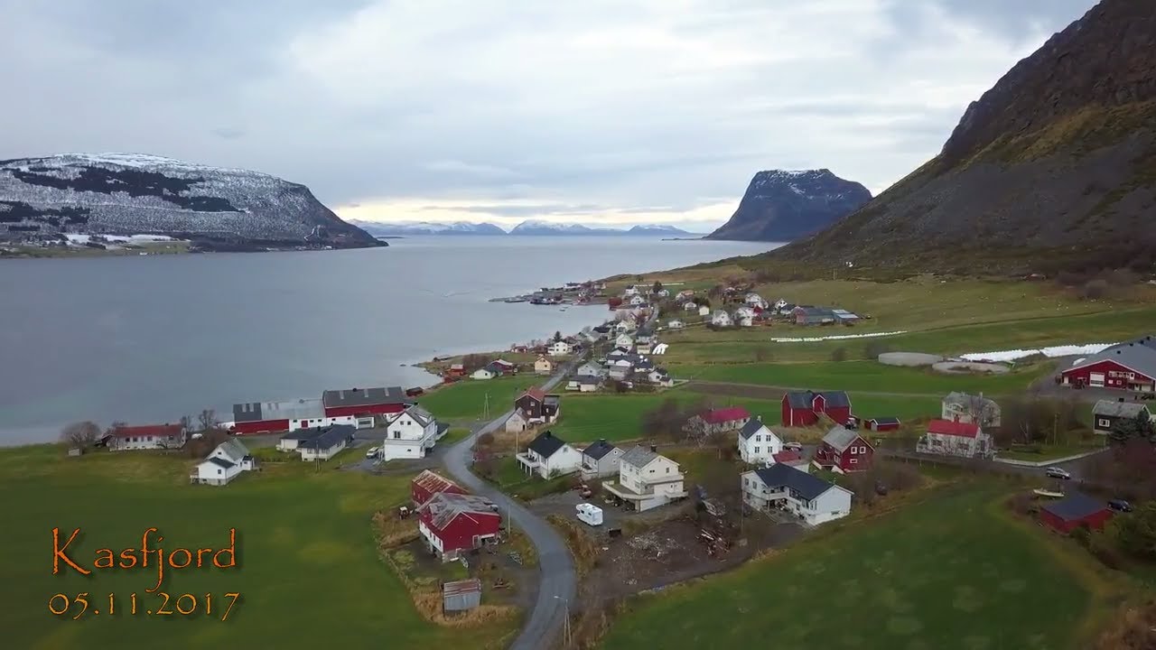 Kasfjord (Harstad) - dronevideo - 2017.11.05 - 4k