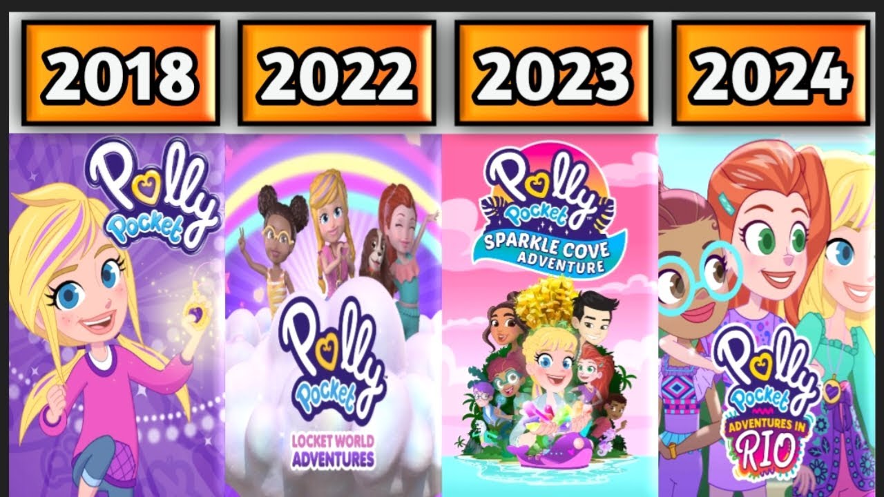 ALL POLLY POCKET MOVIES  & TV SERIES (2004-2025)