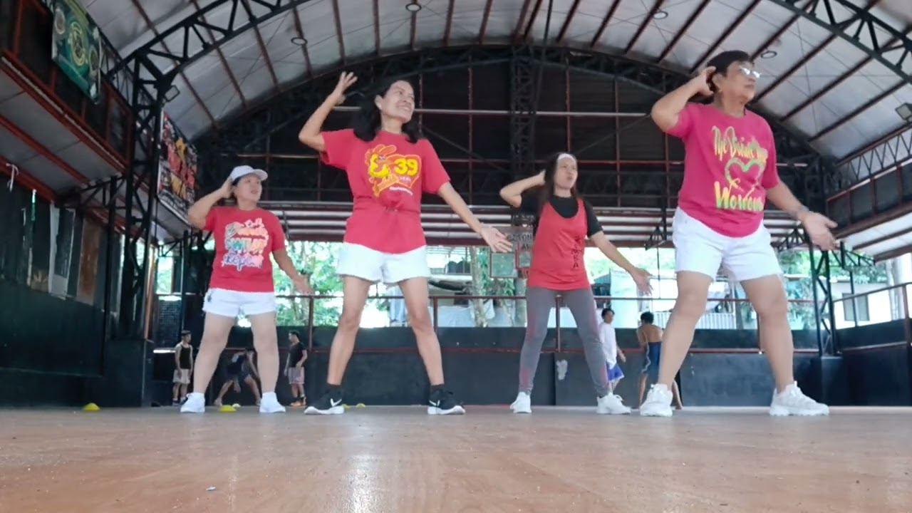 Zumba Dance l J-Force Zumba Mom's l Zin Jessie Rimando l Lower Jasmin Covered court 
