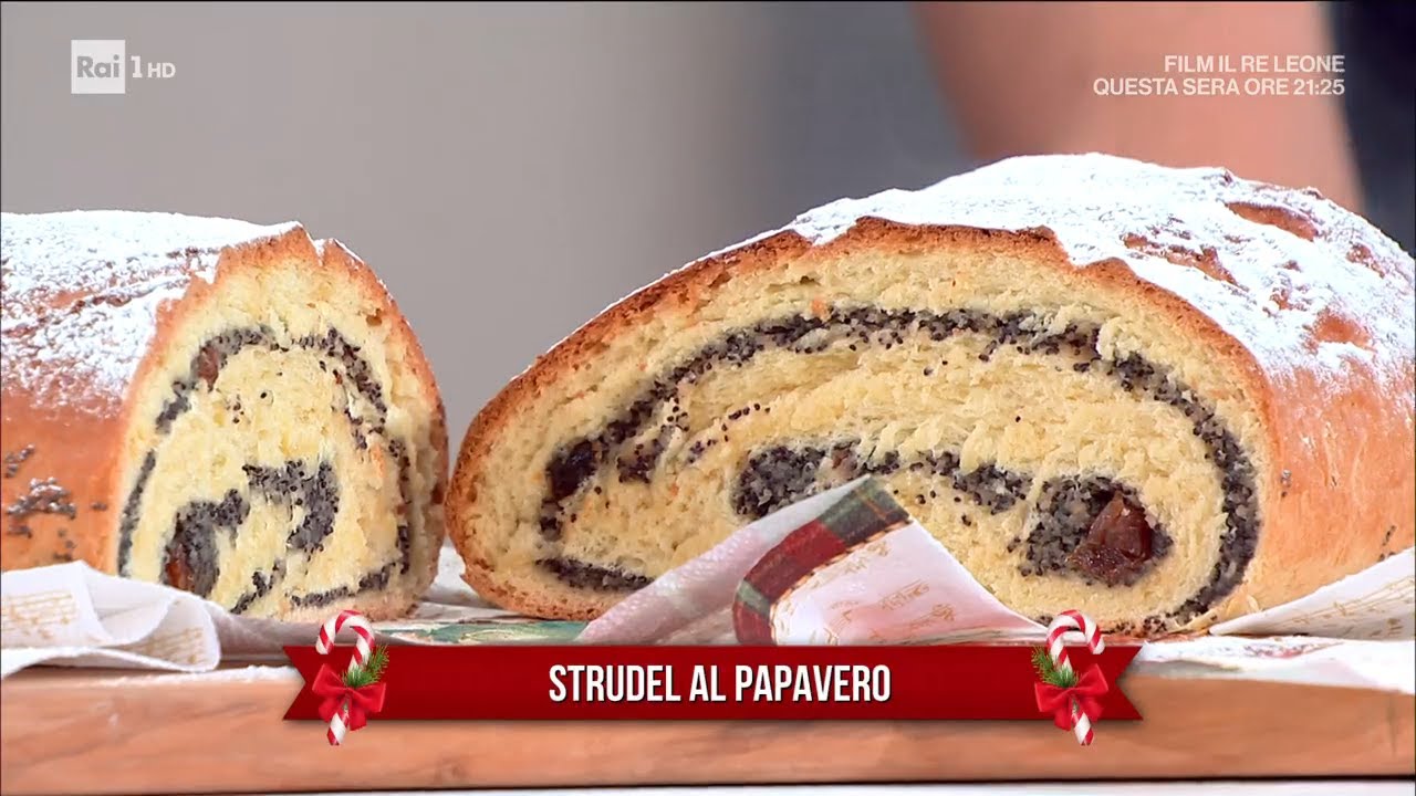 Strudel al papavero - È sempre mezzogiorno - 02/01/2023