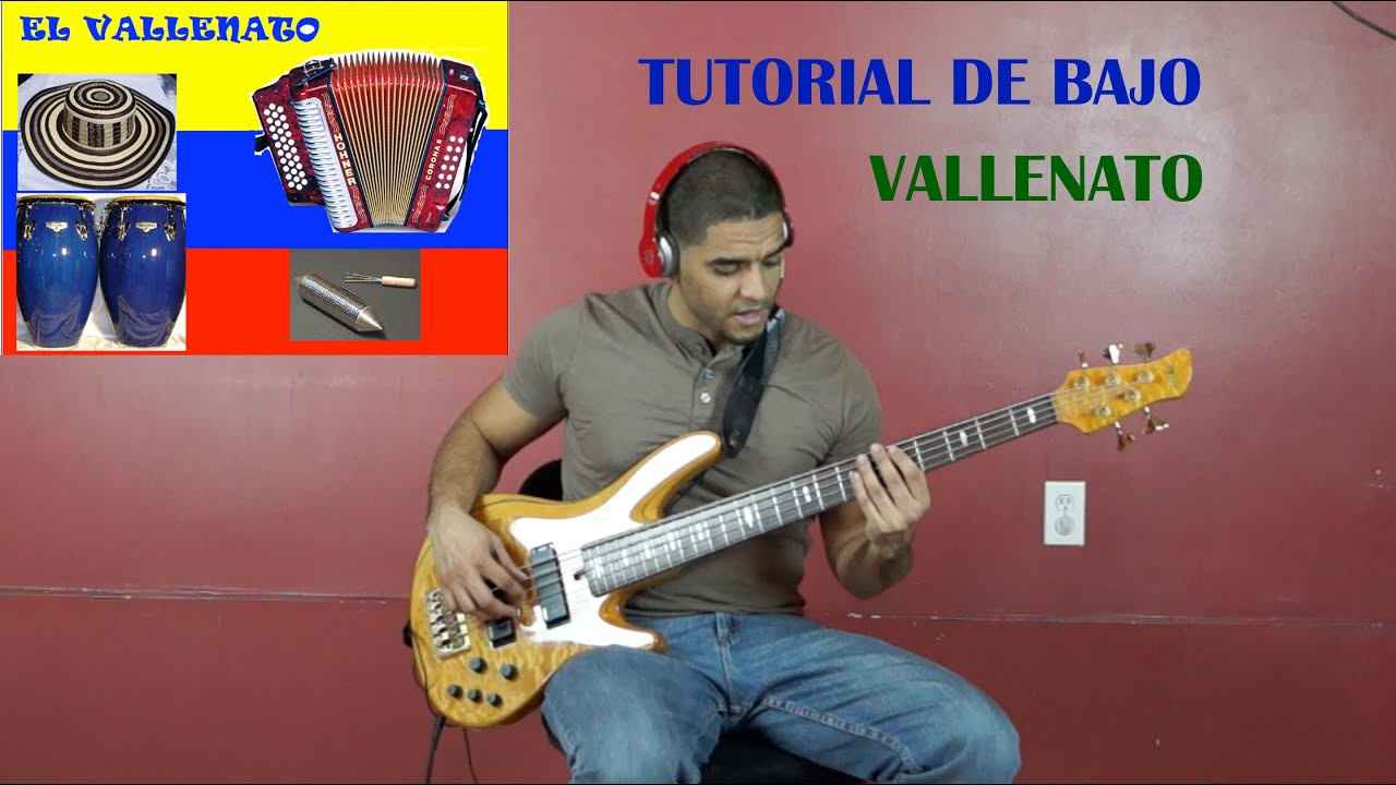 Como Tocar Vallenato - Tutorial de Bajo