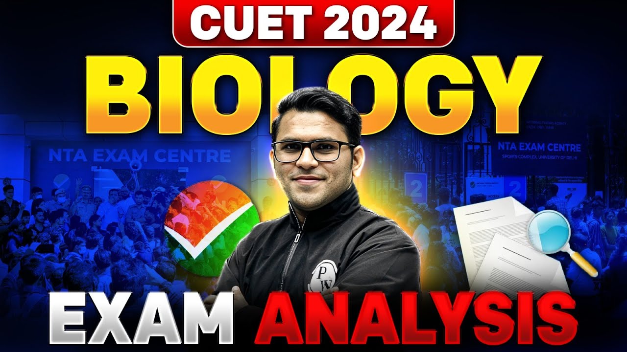 Cuet 2024 Biology Exam Analysis 🔥🔥