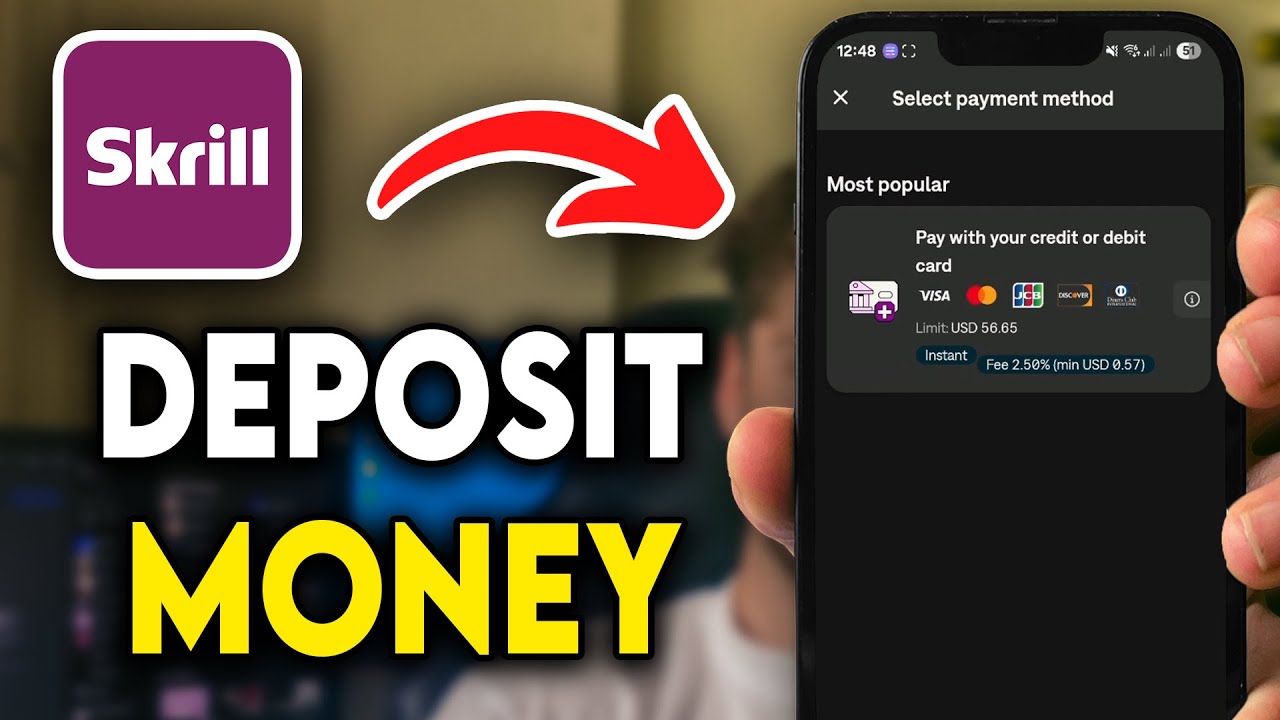How to Deposit Money in Skrill (2025)