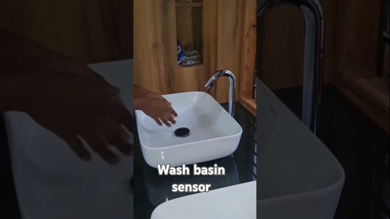 Automatic sensor wash basin #imranplumbar #trendingshorts