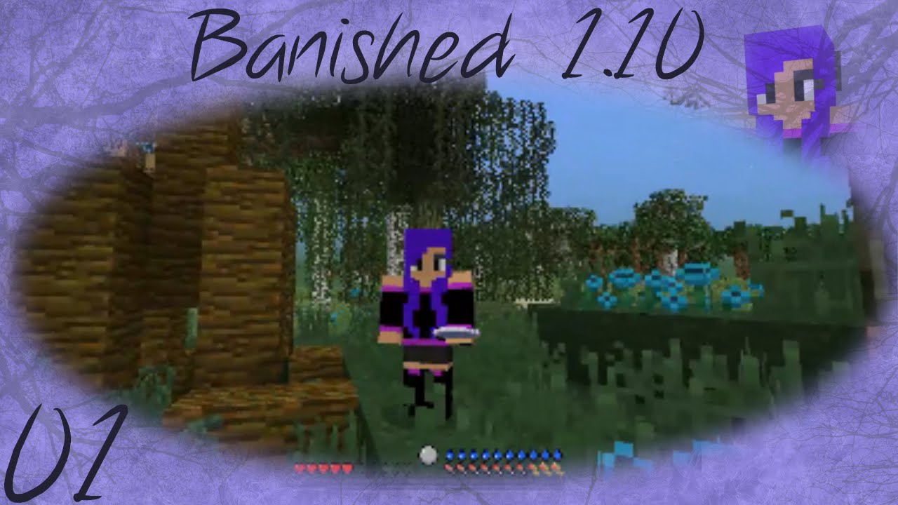 Modded Minecraft 1.10: Banished-Harsh survival, Making a new start (ep01)