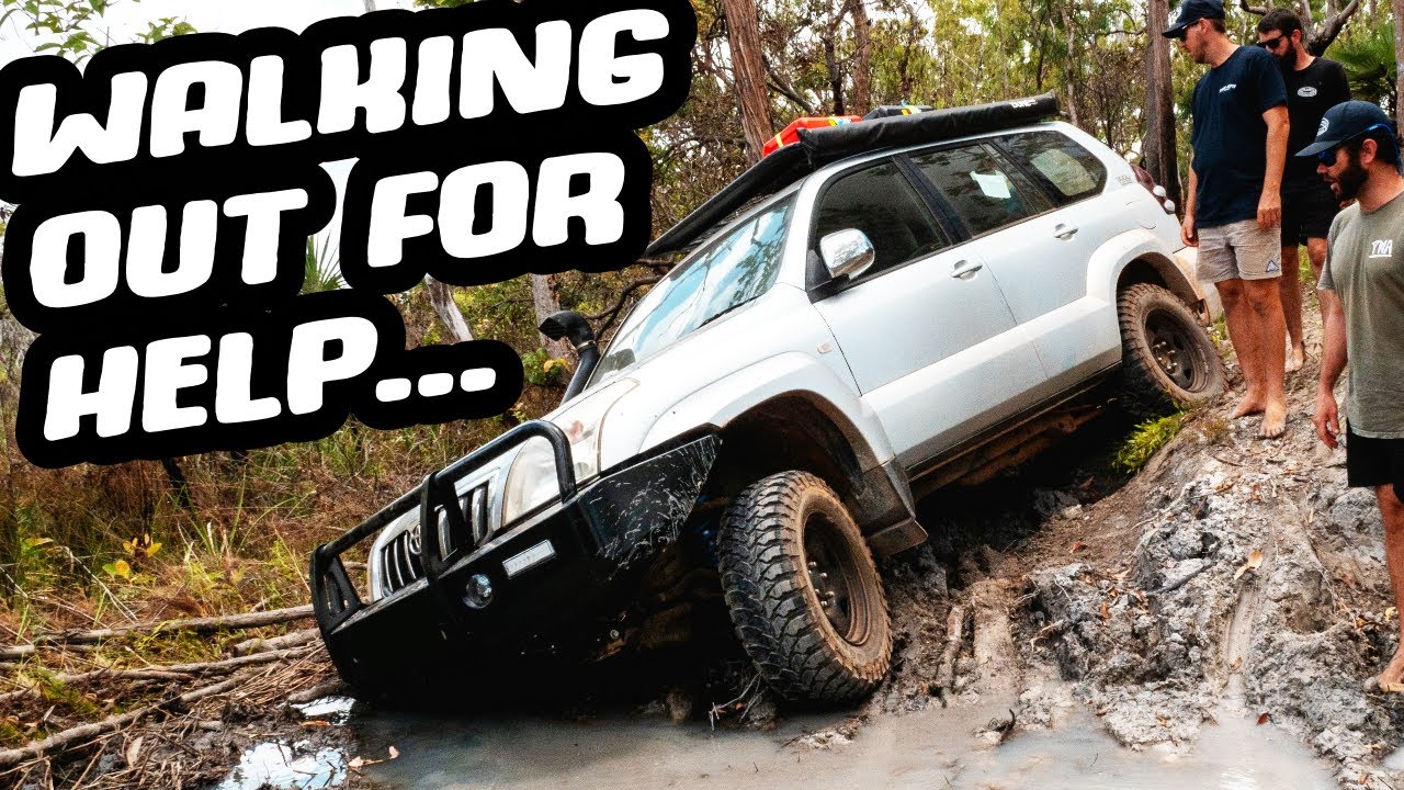 Bogged and walking 20km for help! - Old Tele Track Northern half