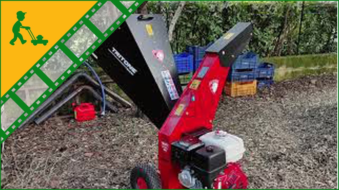 Funktionsvideo - Häcksler Ceccato Tritone Maxi - Honda GX 390