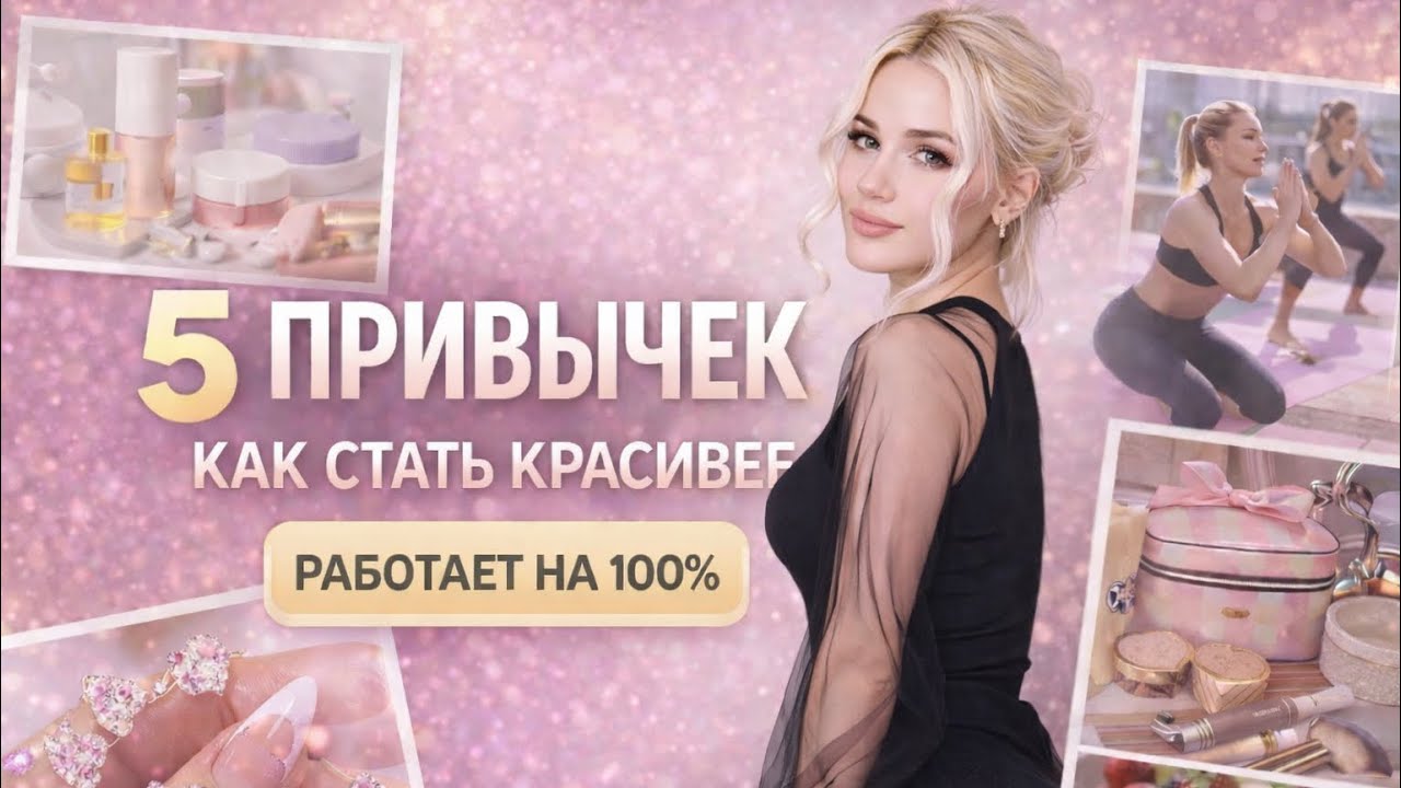5 ПРИВЫЧЕК КАК СТАТЬ КРАСИВЕЕ!!!