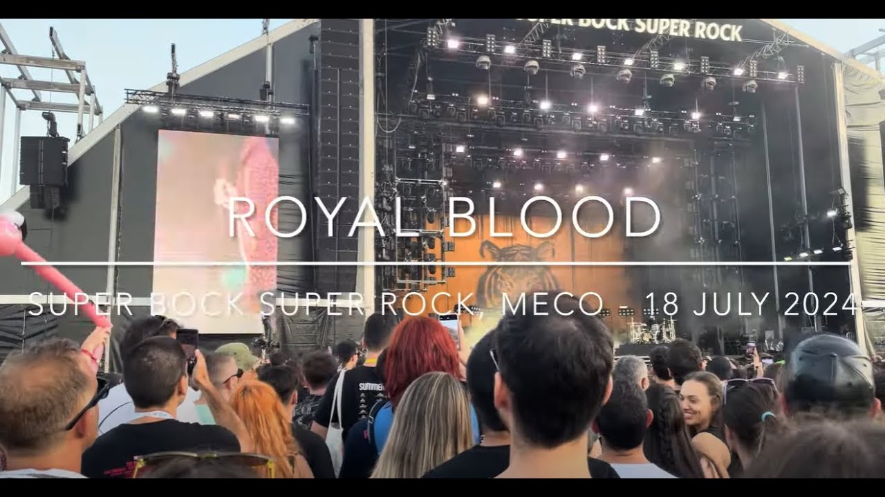 Royal Blood - Live at Super Bock Super Rock 2024 (Meco) 18 July 2024