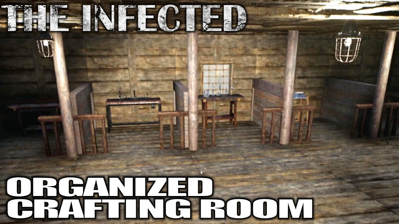 Base Tour & New Crafting Room | The Infected Gameplay | E28