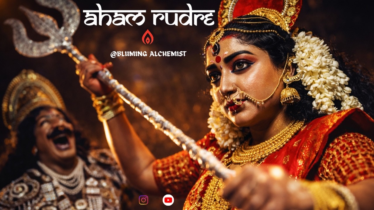 AHAM RUDRE | Dance Cover | Mahalaya song | Priyanka Banerjee