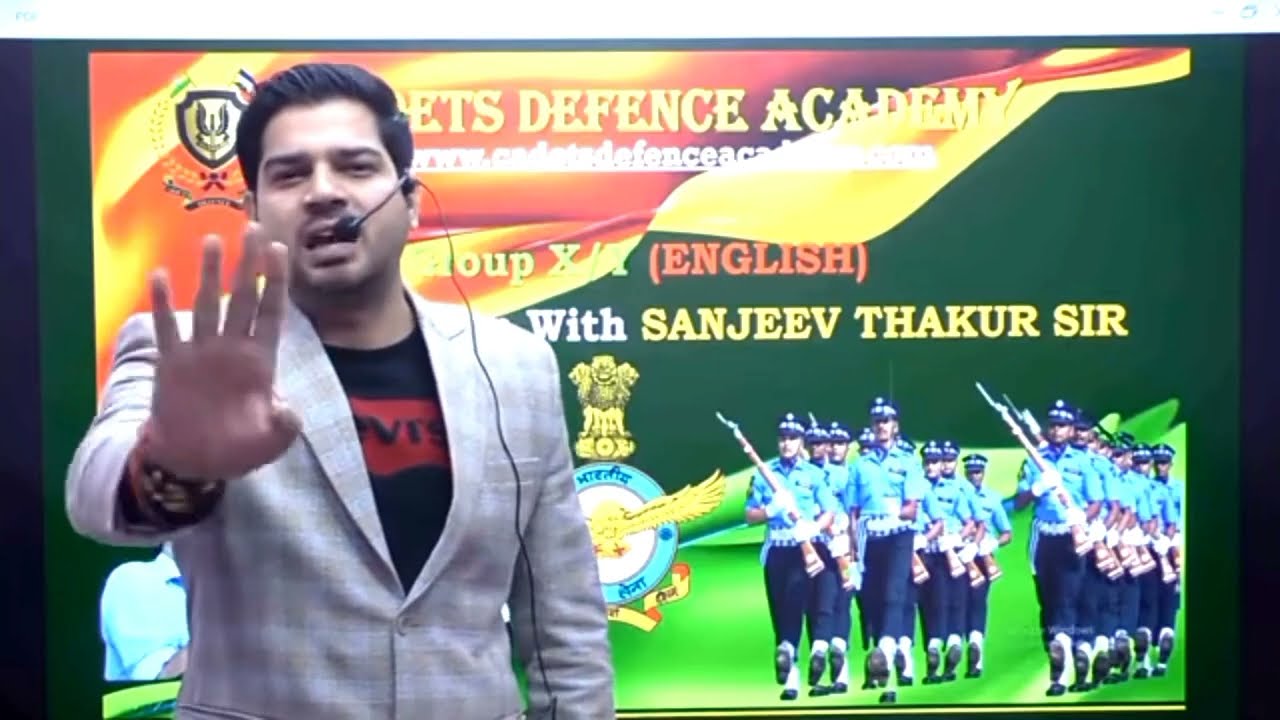 Sanjiv Thakur Sir Motivational Video | Cadets Defence Academy